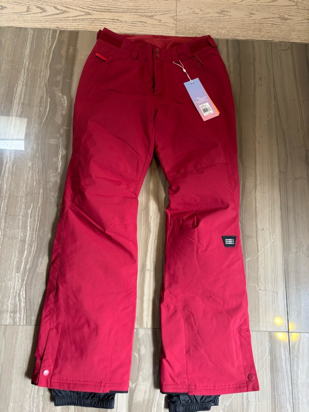 O’Neill Women’s Red Snow/Ski insulated Pants star NWT